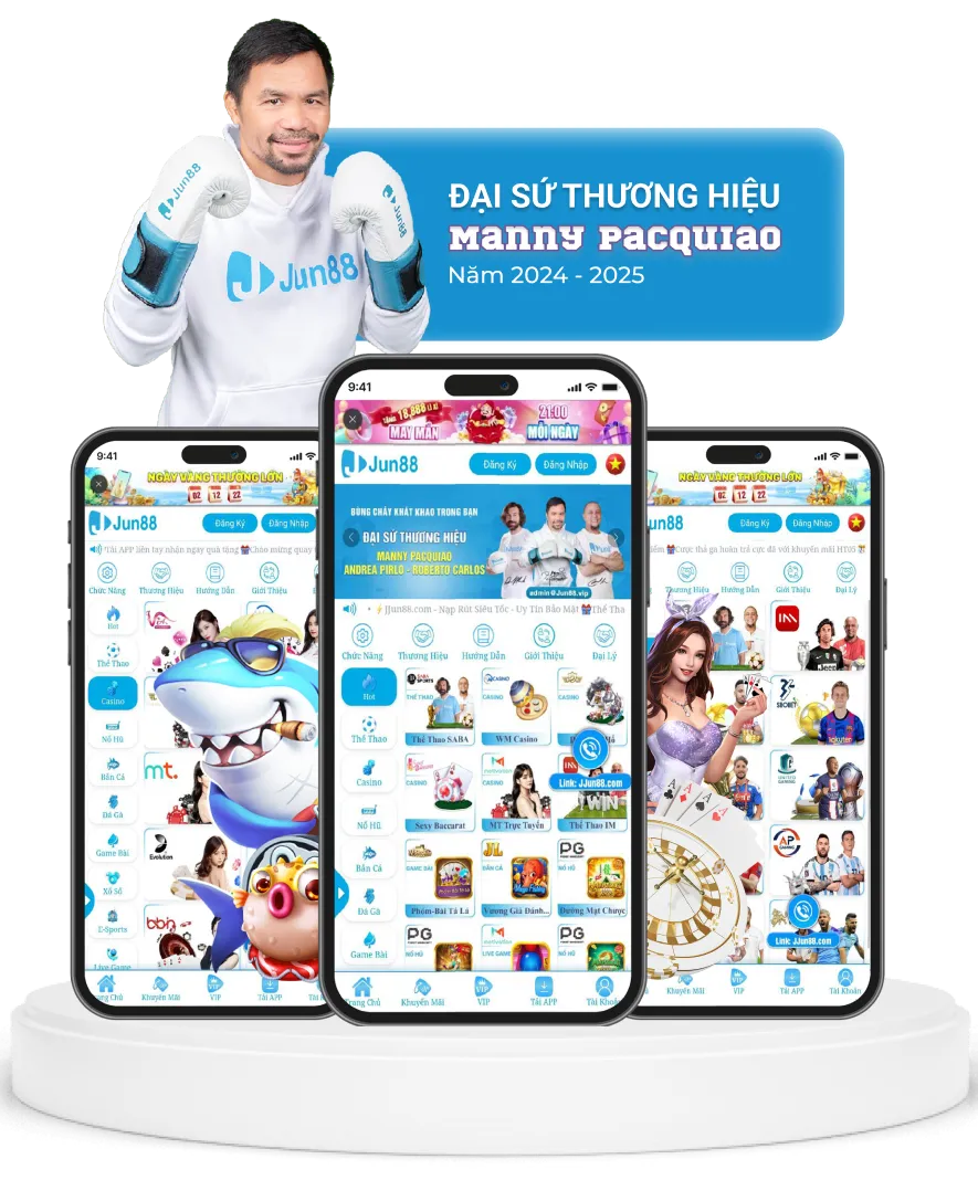 Minh họa trải nghiệm di động Jun88